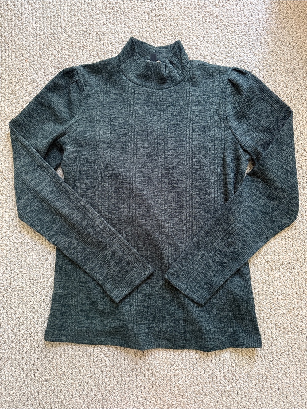 Rebecca Minkoff RM Studio Charcoal Heather Knit Top